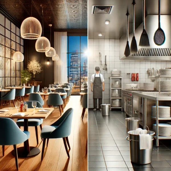 Restaurant Cleaning (FOH & BOH)